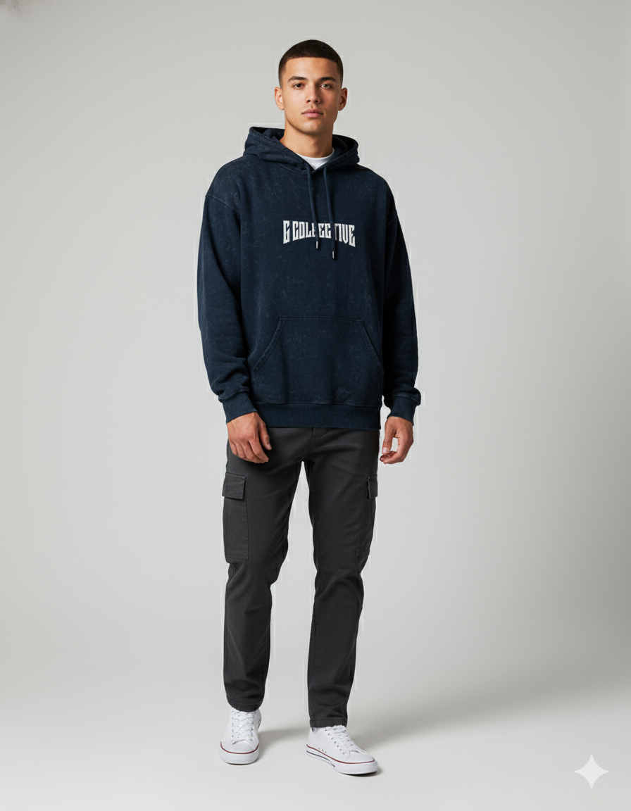 Unisex Acid Washed Hoodie