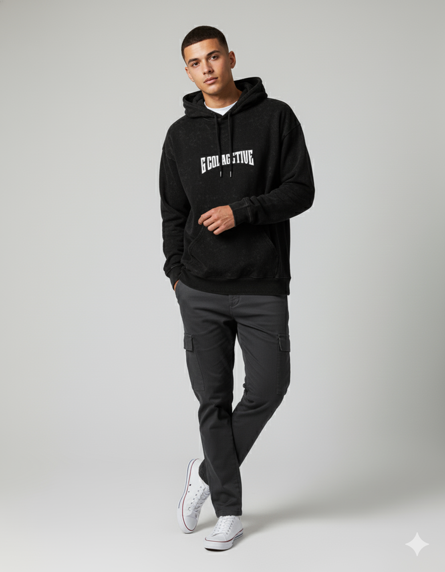 Unisex Acid Washed Hoodie